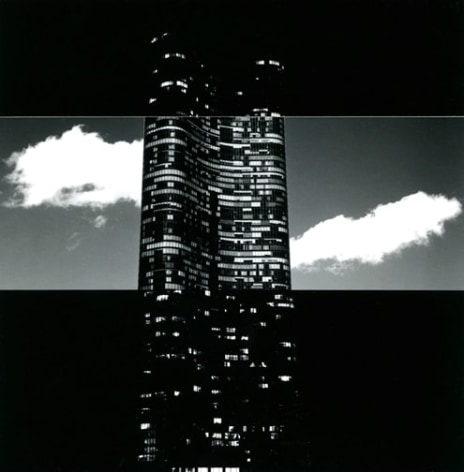 Chicago (73-2-7-12), 1973, 6.25 x 7 inch gelatin silver print and collage