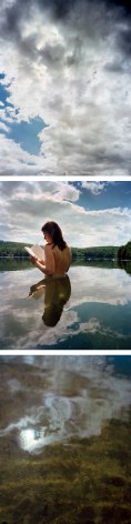 Jackie Immersed, 2007.&nbsp;Three-panel archival pigment print, available as 72&nbsp;x 20 or 120&nbsp;x 40 inches.&nbsp;