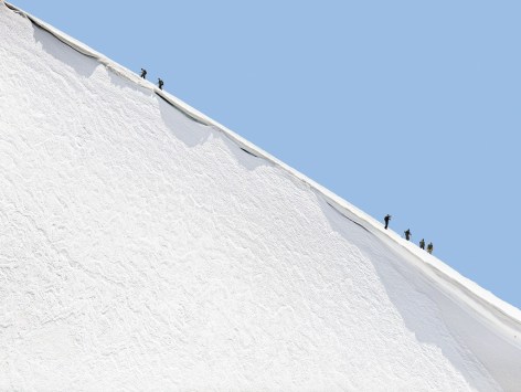 Alps &ndash; Geographies and People #16, 2012.&nbsp;Archival pigment print,&nbsp;45&nbsp;x 65 or 65 x 85 inches.