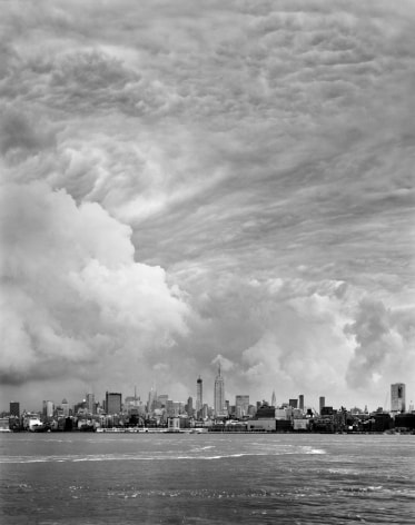 Clouds #33, New York City, from the series Rocks and Clouds. Gelatin silver print, 40 x 30&nbsp;or 68&nbsp;x 54&nbsp;inches.