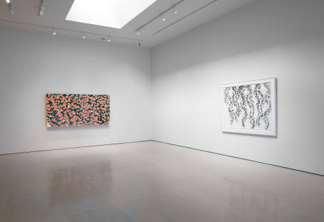 Installation view of Donald Sultan: New Works at McClain Gallery, March 2024