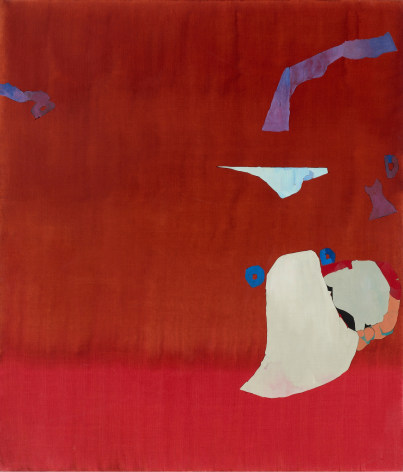 Dorothy Hood Space Float, c. 1979,oil on canvas 70 x 60 inches