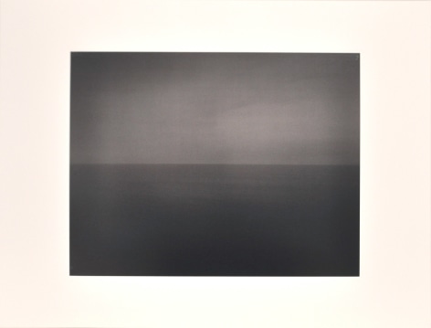 Hiroshi Sugimoto  Time Exposed [Tyrrhenian Sea Amalfi 1990,  340], 1991  offset lithographs on laid paper with full  margins  18 1/4 x 13 7/8 inches  Edition of 500  blindstamped title, date and number private collection