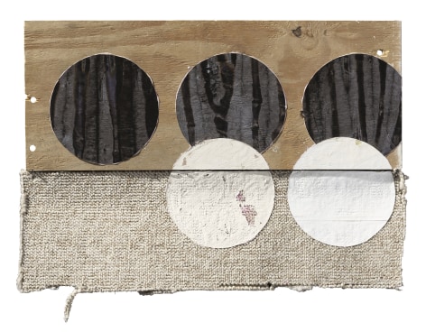 Shane Tolbert  Steel Study, 2019  acrylic on found supports