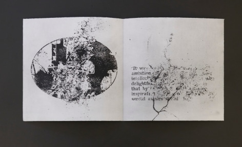 Detail of&nbsp;Norma Trist: a Livre d'Artiste; or Pure Carbon: A Story of the Inversion of the Sexes (with text by John Carhart), 2020