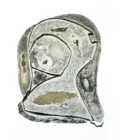 Sari Dienes Shard Straps, c. 1950s plaster collage, doorknob and glass object: 17 3/4 x 23 1/4 inches frame: 30 x 24 inches