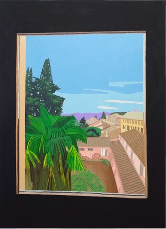 Bradley Kerl San Gimignano, 2019 oil on canvas 66 x 48 inches