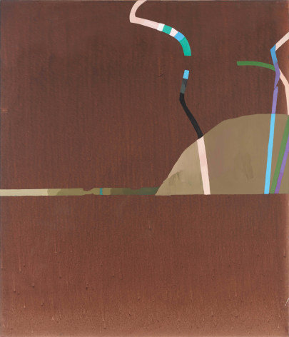 DOROTHY HOOD (b.1918 Bryan, TX; d.2000 Houston, TX) Imitation of Upward, 1970s oil on canvas 70 x 60 1/8 inches