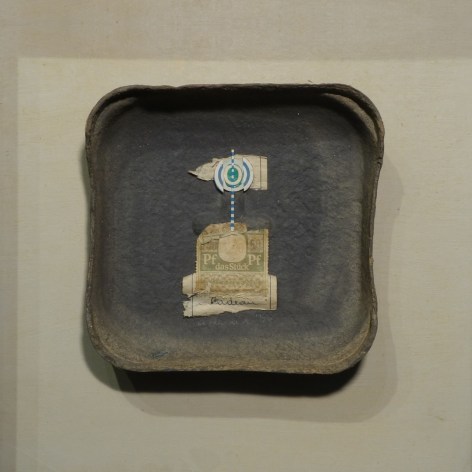 Addie Herder Cadeau, late 1960s-early 1970s Collage construction paper: 9 1/2 x 10 inches (