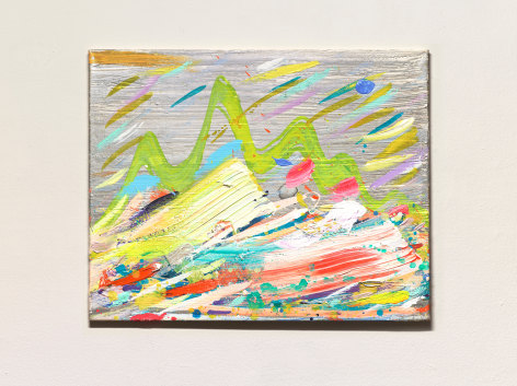 Brendan Cass Almighty Mountain (Lemon Hills), 2021 acrylic on canvas 24 x 30 inches