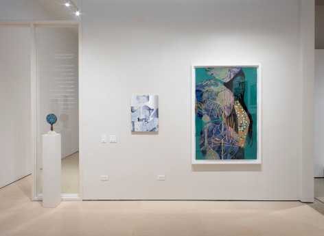 Installation view of Strangeness, Tone, Translucency at McClain Gallery, Houston, Texas