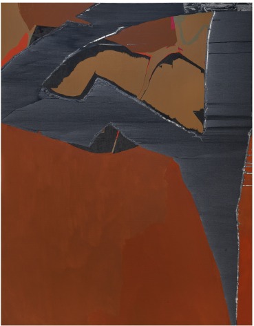 Dorothy Hood Ingeli, 1969 oil on canvas 89 3/4 x 70 1/2 inches