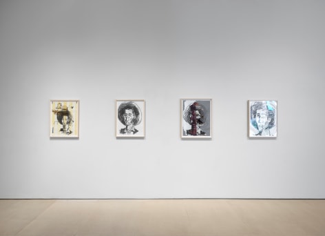 Installation image from Shane Tolbert: Memory Dilemma at McClain Gallery, 2024