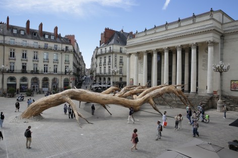 Henrique Oliveira, Fitzcarraldo's Dream, Le Voyage &agrave; Nantes 2024, Nantes, France