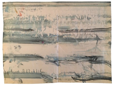 Anne Deleporte F. D. Landscape 7, 2020 ink on paper paper: 23 x 30 inches