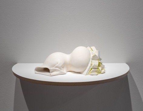 Sharon Engelstein,  Finder, 2017,  glazed ceramic,  6 x 8 x 14 inches