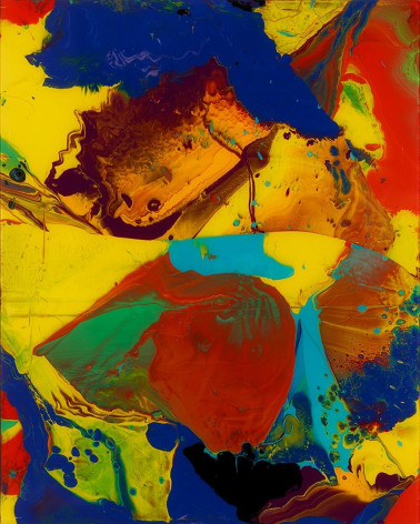 Gerhard Richter,  P10 Edition, 2014,  chromographic colour print, mounted on aluminum,  19 3/4 x 15 3/4 inches (50 x 40 centimeters),  edition of 500