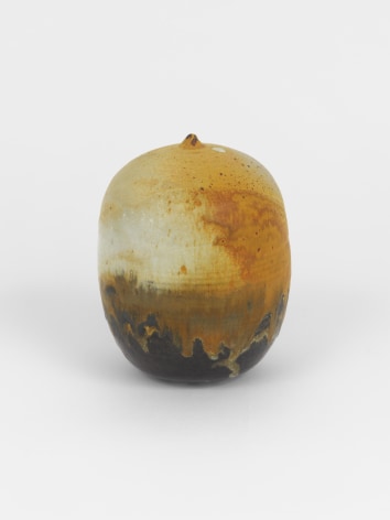 Toshiko Takaezu Untitled, ca. 1980s glazed stoneware 7 x 4 x 4 inches