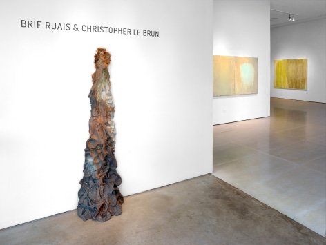 Installation view, Brie Ruais &amp; Christopher Le Brun, McClain Gallery, Houston, TX, June 2021