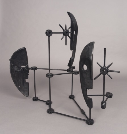 Bo Joseph  Caput Mortuum: Create Yourself from Darkness, 2018  bronze  20 1/4 x 24 5/8 x 11 inches  Edition 1 of 3, with 2 AP