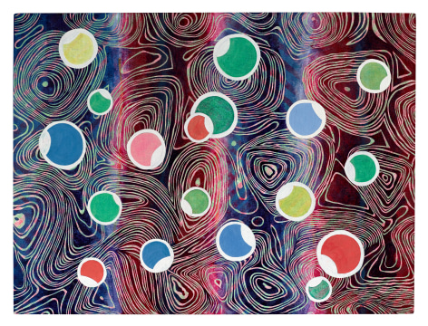 Mara Held  Late Summer, 2019  egg tempera on linen over panel  30 x 40 inches