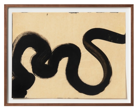 Al Held 60-277, 1960 India ink on paper paper: 18 x 23 3/4 inches frame: 21 1/2 x 27 1/4 x 1 5/8 inches