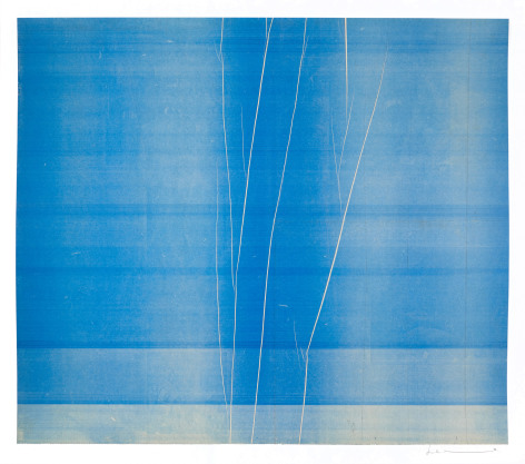 Anne Deleporte  Lightning, 2019  ink on paper mounted on Arches paper  24 x 27 1/4 inches  (AnD-47)