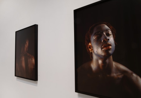 Installation image from Shikeith: Shikeith at McClain Gallery, 2022