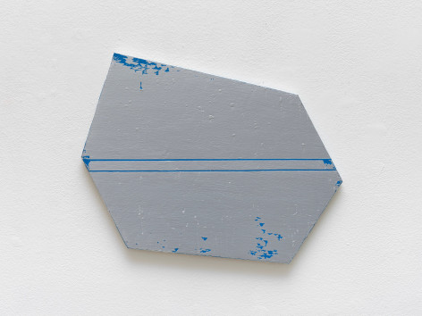 David Row Double Horizon, 2022 oil on panel 17 x 21 inches