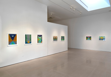 Installation view, Ping Zheng | The Voice of Water, McClain Gallery, Houston, TX, October 2020