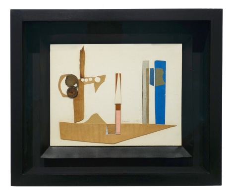 Addie Herder Untitled, 1962 Collage construction paper: 8 1/2 x 10 inches