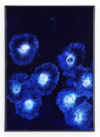 Katsumi Hayakawa PB-05, 2023 acrylic and resin on wood panel 16.5 x 11.7 inches