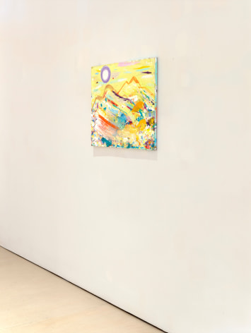 Brendan Cass Almighty Mountain (Power Zone), 2021 acrylic on canvas 24 x 30 inches