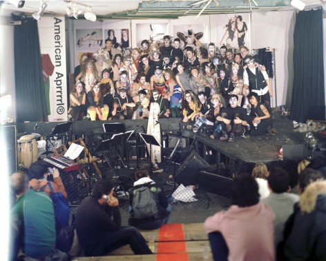 THE BRUCE HIGH QUALITY FOUNDATION  Cats on Broadway, 2007  Cast of Cats on Broadway, a performance at the BHQF theater