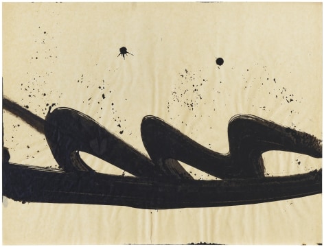 Al Held 60-121, 1960 India ink on paper paper: 18 x 23 3/4 inches frame: 21 1/2 x 27 1/4 x 1 5/8 inches