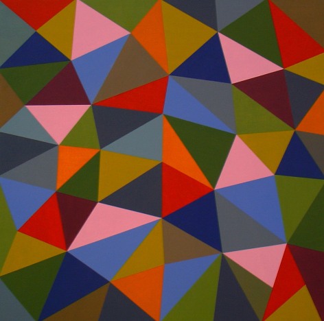 Rob Reasoner  Untitled (3.00), 2000  oil on canvas  20 x 20 inches  Private Collection