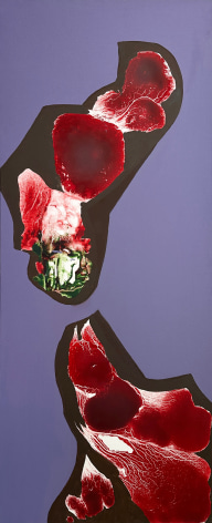 Dorothy Hood Untitled, 1990s oil on canvas 48 x 20 x 3/4 inches