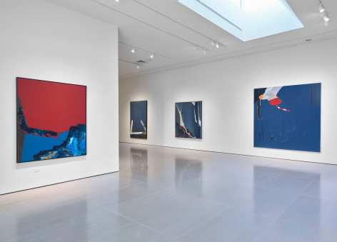 Installation view of &ldquo;Dorothy Hood: Celestial Voids,&rdquo; at McClain Gallery, September 2024. Photos by Tom Dubrock