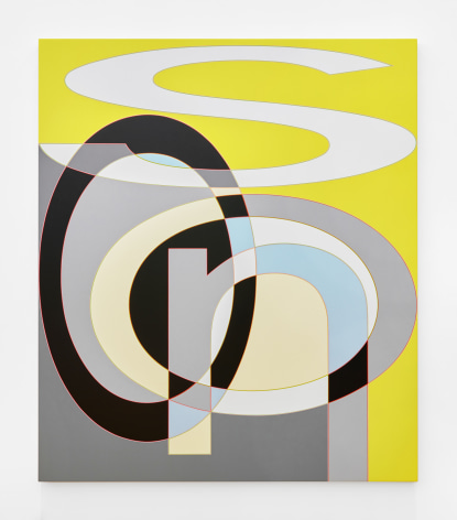 Aaron Parazette Soon, 2022 acrylic on canvas 84 x 72 inches