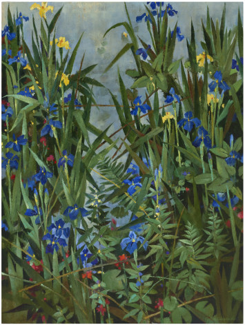 John Alexander Life Goes On, 2023 oil on canvas 48 x 36 inches