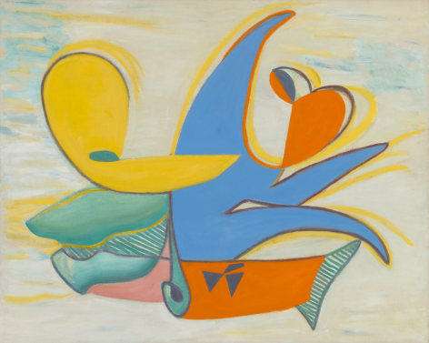 Flora Crockett 10-70, 1970 oil on canvas board 24 x 30 inches