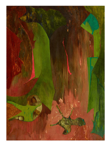 Dorothy Hood Untitled, early 1950s oil on canvas 44 1/2 x 32 inches