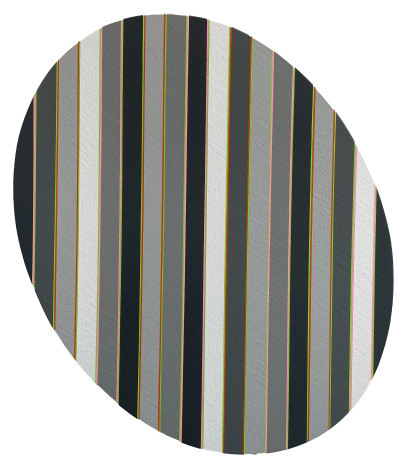 Aaron Parazette EdK #3, 2025 acrylic on linen 21 x 17 inches