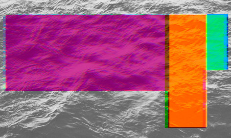 CHRISTIAN ECKART  Water 2, 2019  archival digital print on stretched canvas  49 &times; 81 inches