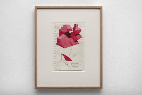 Ken Price Untitled, 1980 signed and dated lower left watercolor, colored pencil, and ink on paper 9 &frac12; x 6 inches