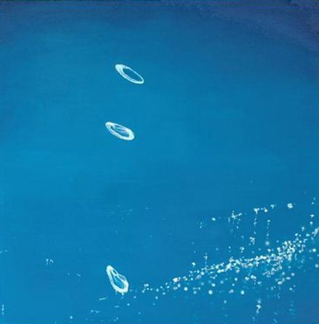 Katsumi Hayakawa  Invisible Thing #S, 2006  oil on canvas  30 x 30 inches