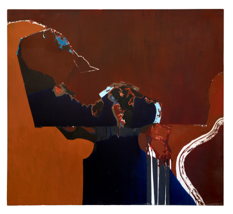 Dorothy Hood  Princess of Ujjain, 1972  oil on canvas  96 x 120 inches