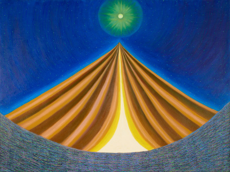 Ping Zheng Gravity, 2020 oil stick on paper 18 x 24 inches