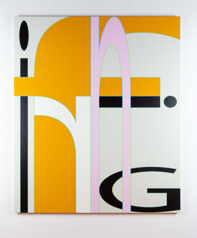 Aaron Parazette Firing, 2004 acrylic on canvas 78 x 66 inches