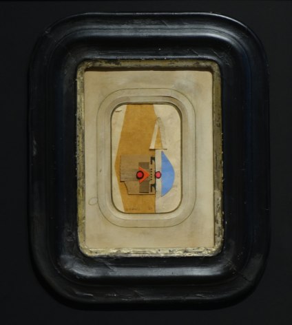 Addie Herder Ambiguous Directions, 1969 Collage construction paper: 8 1/4 x 7 inches